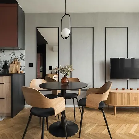Lägenhet Sky7 Piwarskiego Design Z Widokiem Warszawa