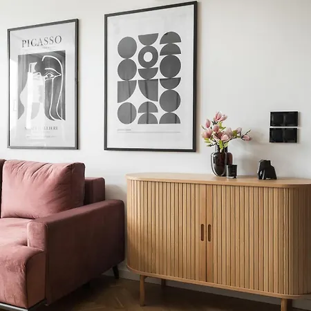 Lägenhet Sky7 Piwarskiego Design Z Widokiem *