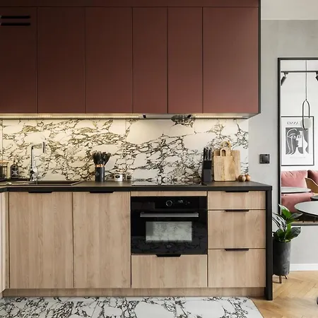 Sky7 Piwarskiego Design Z Widokiem Lägenhet Warszawa