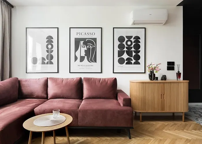 Sky7 Piwarskiego Design Z Widokiem Apartment Warsaw