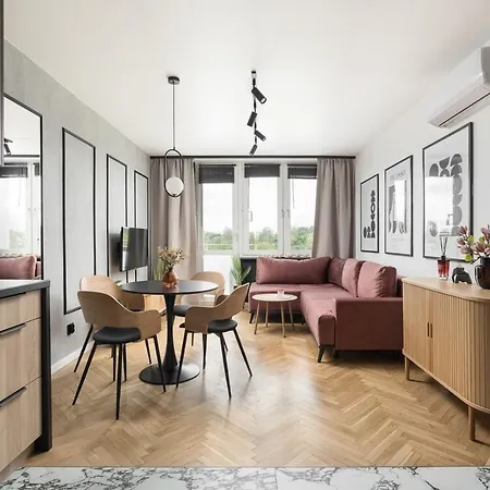 Appartamento Sky7 Piwarskiego Design Z Widokiem *