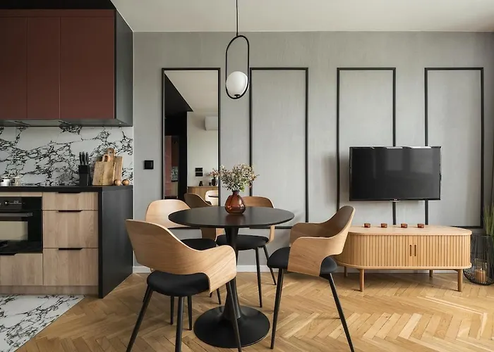 Apartman Sky7 Piwarskiego Design Z Widokiem Varsó