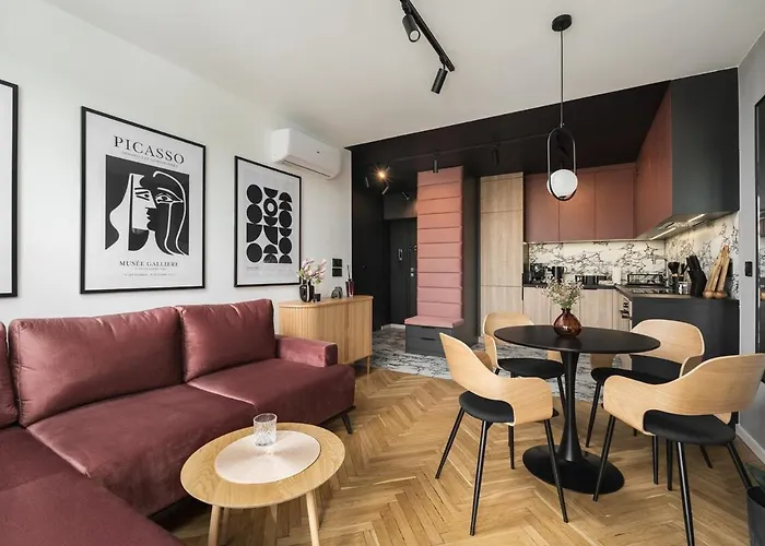 Sky7 Piwarskiego Design Z Widokiem Apartman Varsó